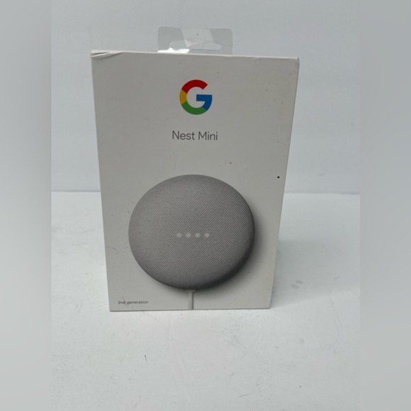 Google Nest Mini 2nd Generation Smart Speaker with Google Assistant - Picture 1 of 11